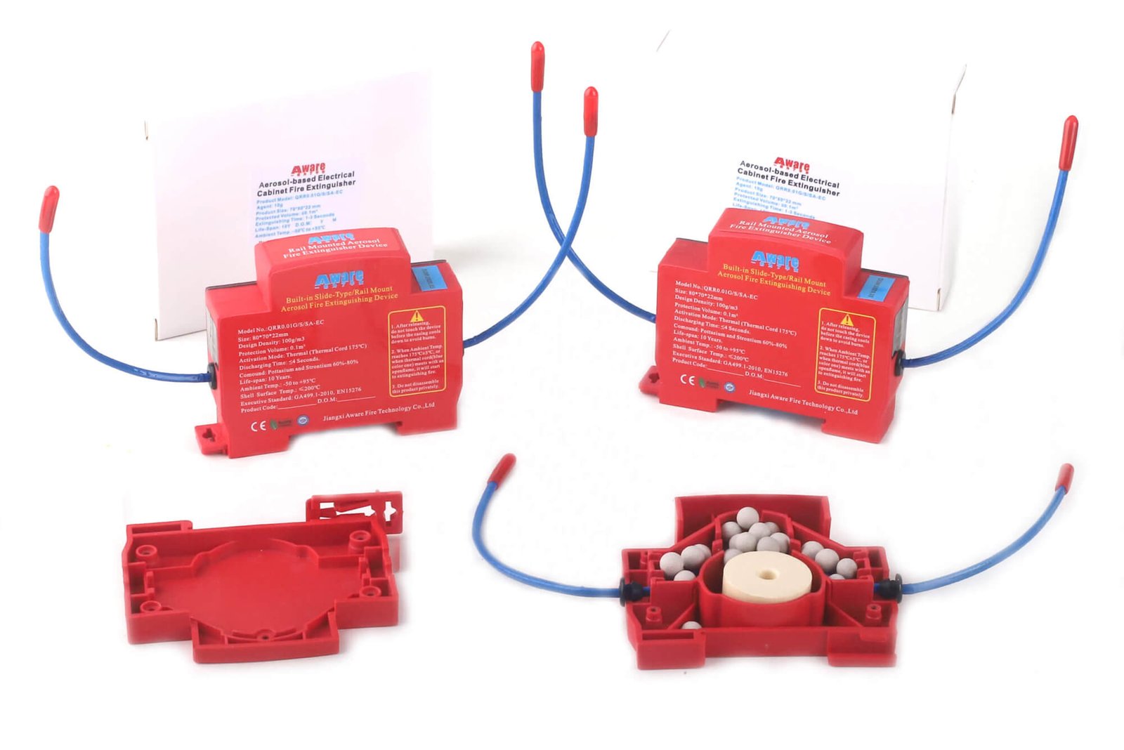 aerosol automatic din rail fire extinguisher